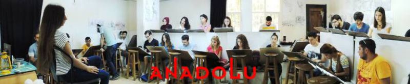 Anadolu Sanat Çizim Atölyesinde Çukurovada