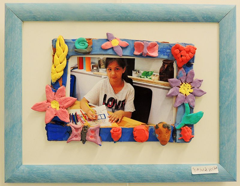 Çukurovada Çocukların Yaptığı Kabartma Resim Sergisi