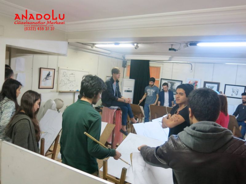 Güzel Sanatlar Fakülteleri İçin Hazırlık Dersleri Çukurovada