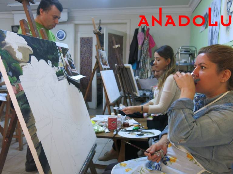 Hobi Grupları Yağlı Boya Dersleri Çukurovada