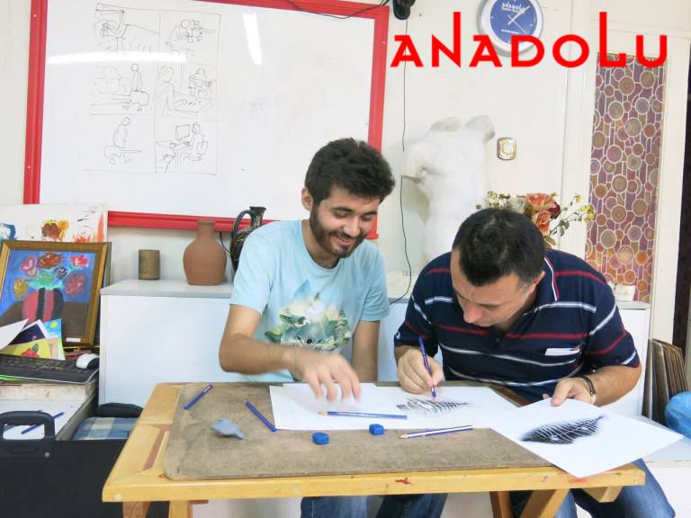 Karakalem Dersleri Potre Çizimi Çukurova