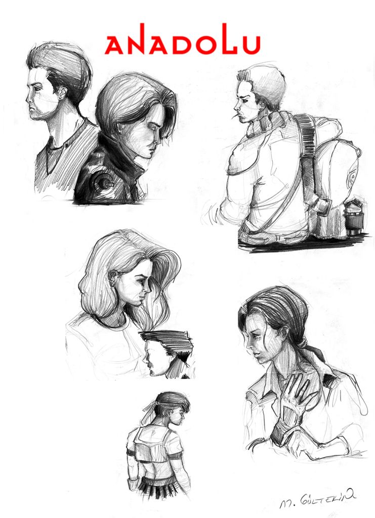 Karakalem Çizim Görselleri Çukurovada