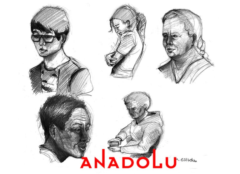 Mersin Karakalem Portre Çizimleri