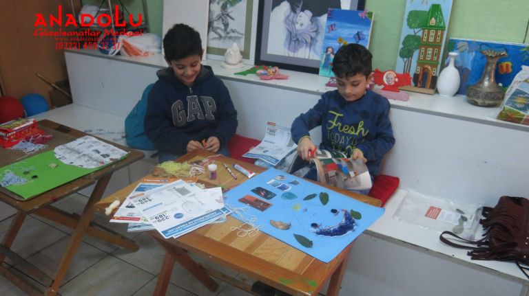 Çocuklar İçin Yaratıcı Kurslar Çukurovada