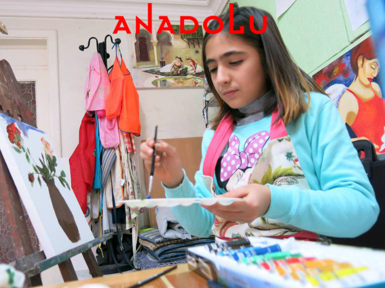 Çocuklar İçin Yağlı Boya Kursları