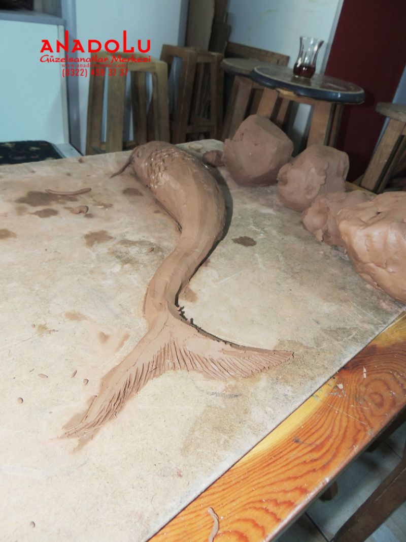 Kilden Balık Heykel Yapımı Çukurova