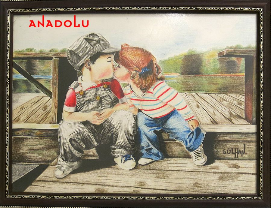 Kuru Boya Çalışmaları İçin Örnekler Çukurovada