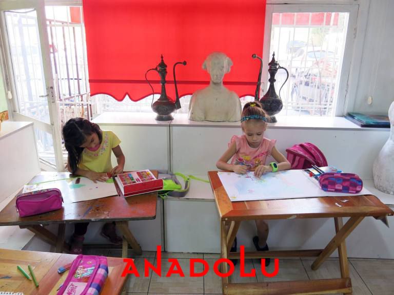 Çocuklar İçin Güzel Sanatlar Kursu Çukurovada
