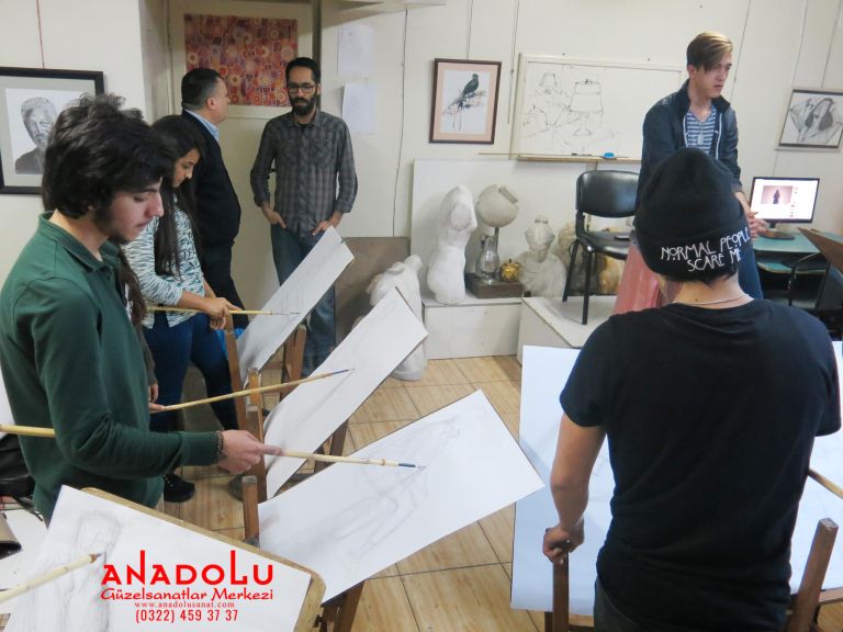 Üniversite Hazırlık Desen Dersleri Çukurovada