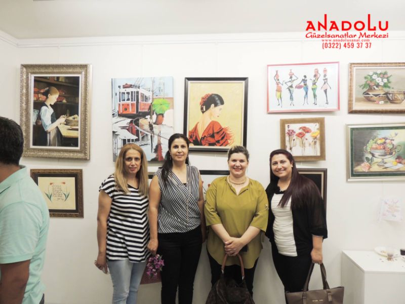 Hobi Grubu Resim Sergisi Çukurova