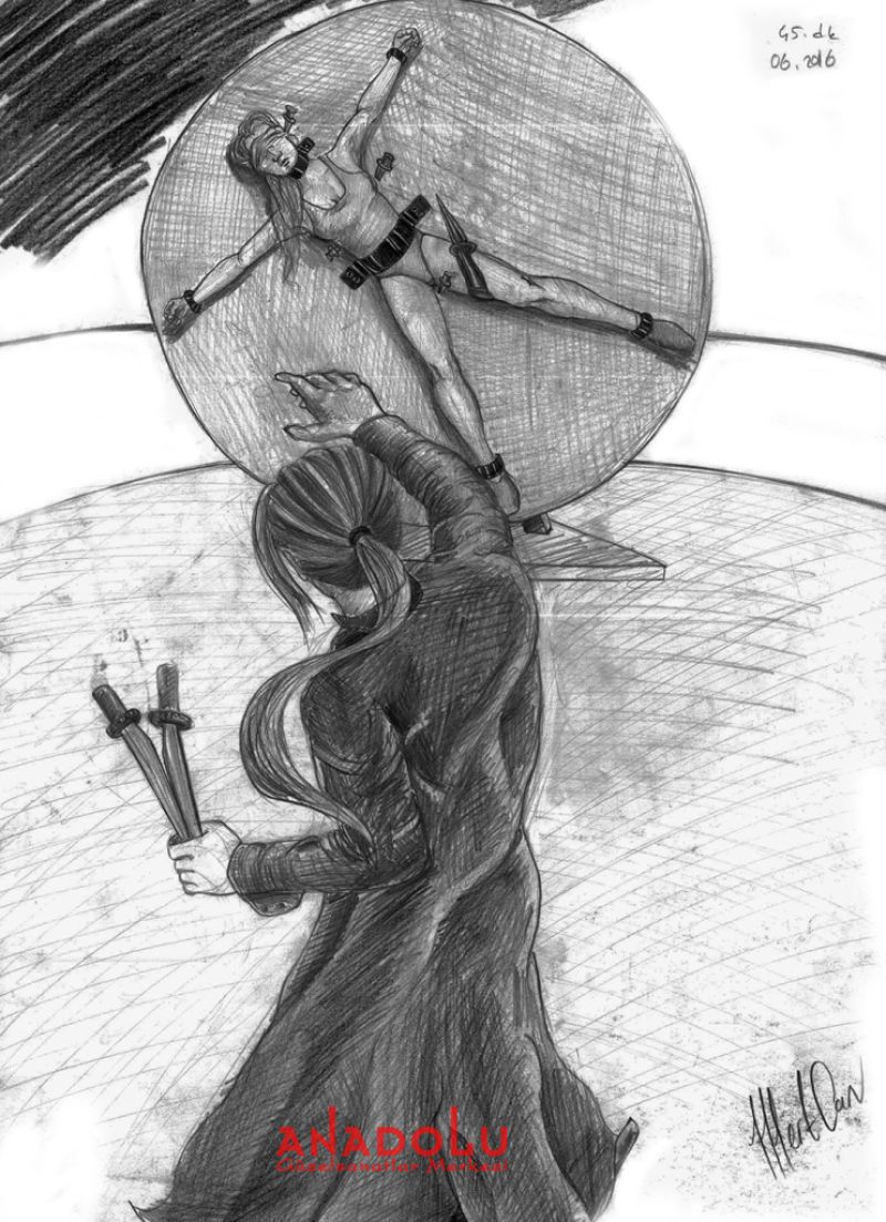 Karakalem İmgesel Atış Oyunu Oynayanlar Çukurovada